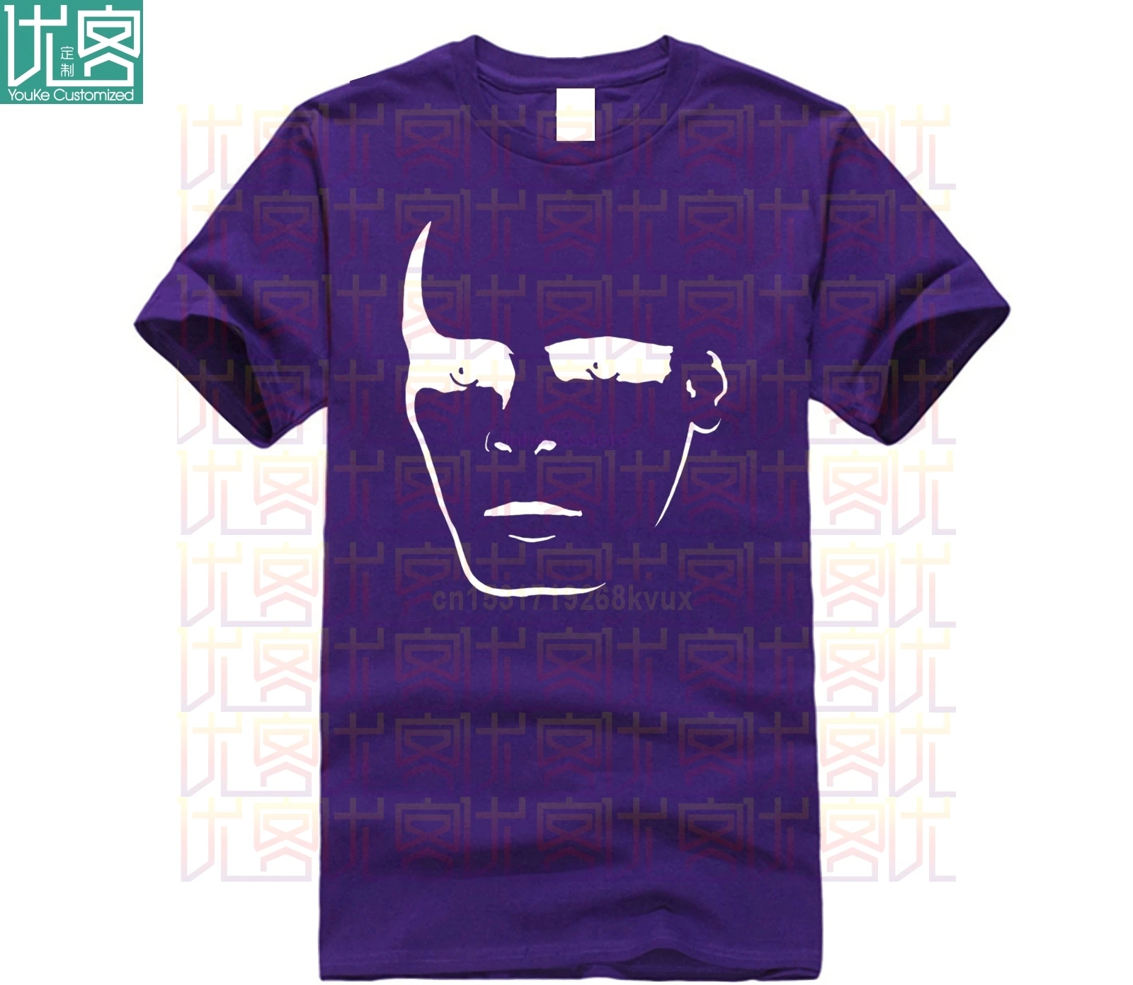 Мужская хлопковая футболка с круглым вырезом и логотипом Gary Numan летняя