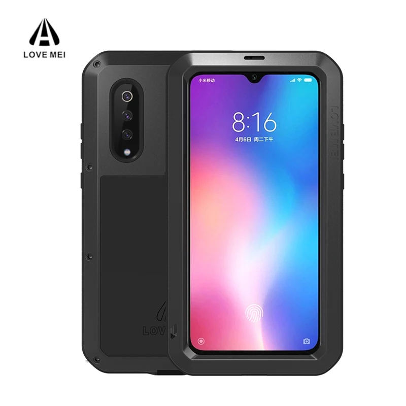 

LOVE MEI Shock Dirt Proof Water Case For Samsung Galaxy A51 A71 5G 4G A20 A30 A40 A50 A70 A90S A6 8 Resistant Metal Armor Cover