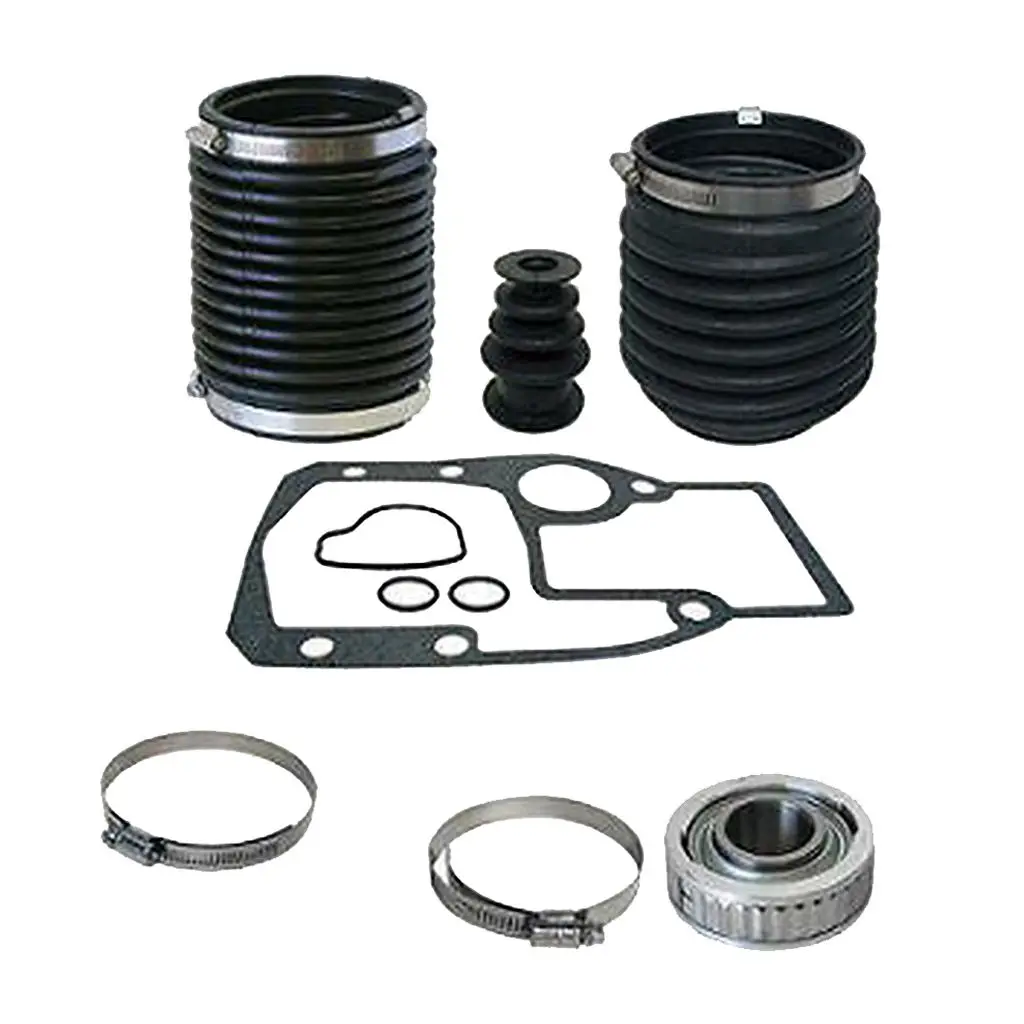 Transom Bellows Reseal Kit Exhaust U-Joint 18-2771 Fit for Omc Sterndrive I/O