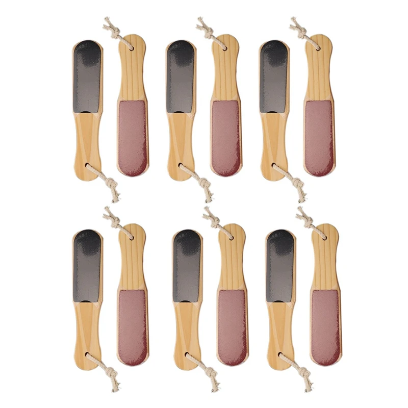 

12Pcs Pedicure Foot File, Coarse/Fine Double Side Cracked Skin Corns Callus Remover Feet Rasp