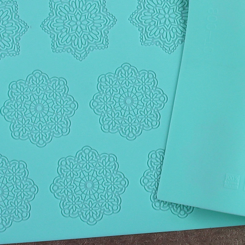 Бесплатная доставка 38*28 см Лидер продаж силиконовая форма в форме цветка