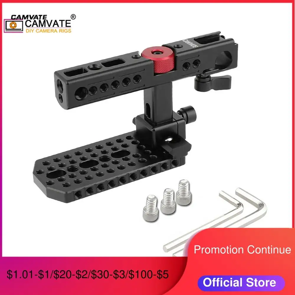 Камера CAMVATE быстросъемная Верхняя ручка NATO с верхней сырной пластиной и