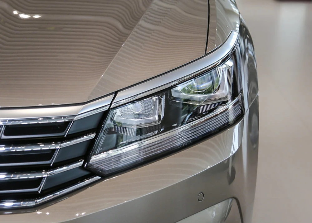 Прозрачные линзы для автомобильных фар Volkswagen VW Passat 2016 2017 2018|Корпус| |