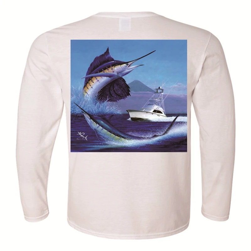 

New Long Sleeves Outdoor Fishing Jacket Jersey Anti-UV Breathable Sportswear Fishing Hiking Clothes Sets Fishing Shirt UPF 50+