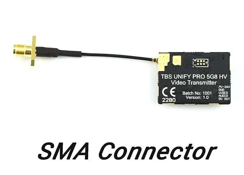 Видеопередатчик Team BlackSheep TBS UNIFY PRO 5G8 HV (SMA) 25 800 МВт 5 8 ГГц VTX|Детали и аксессуары| |