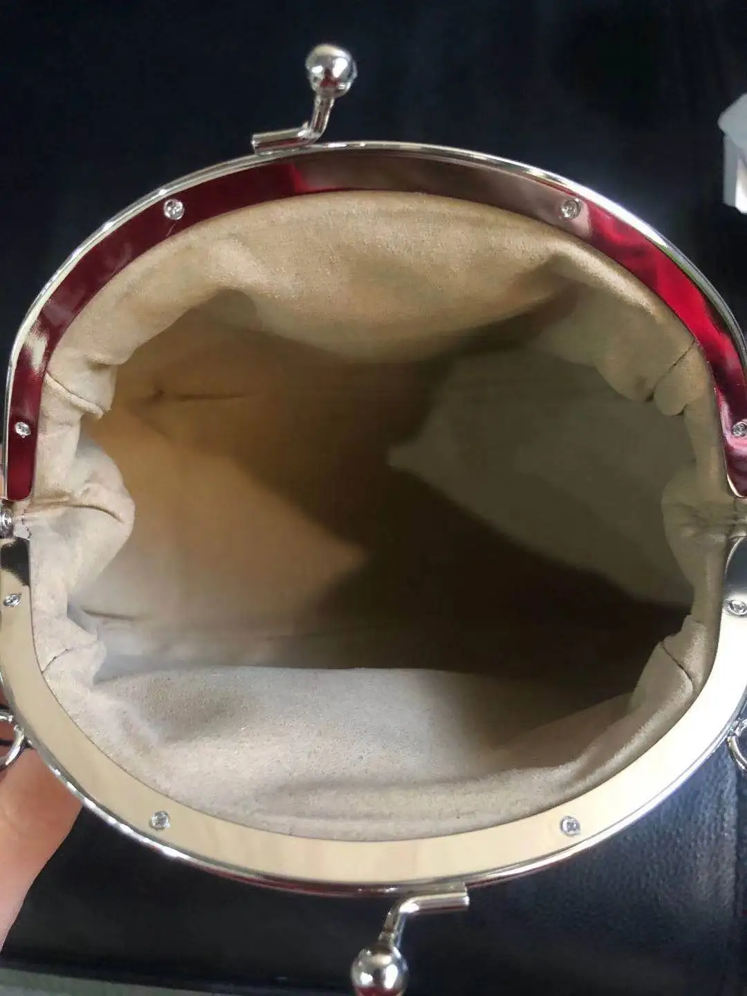 

Luxury Designer Brand Fashion Women Bag Leather Horseshoe Decoration Chain Mouth Gold Bag Retro Vintage M6