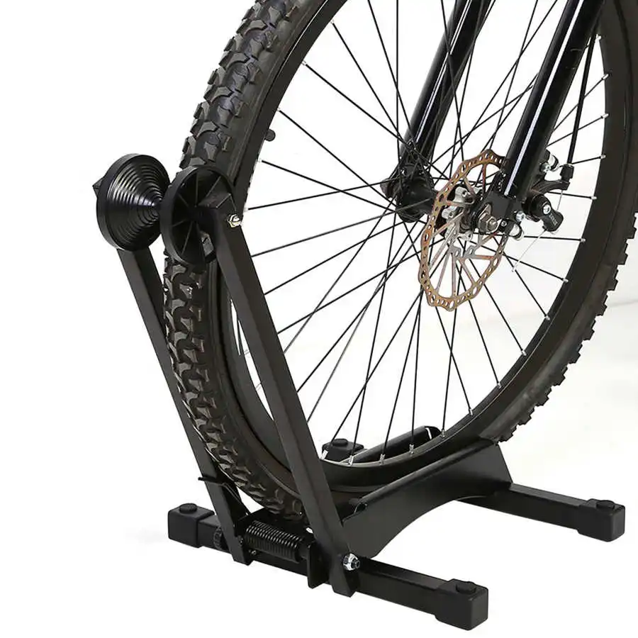 Вертикальная Стояночная стойка для велосипеда напольная Складная подставка из