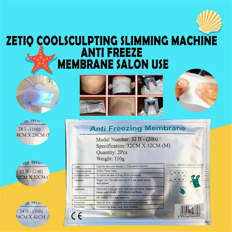 

Hot Sale Anti Freeze Membrane Film Paper for Fat Freeze Liposuction Fat Cooling Weight Body Shaping Massage