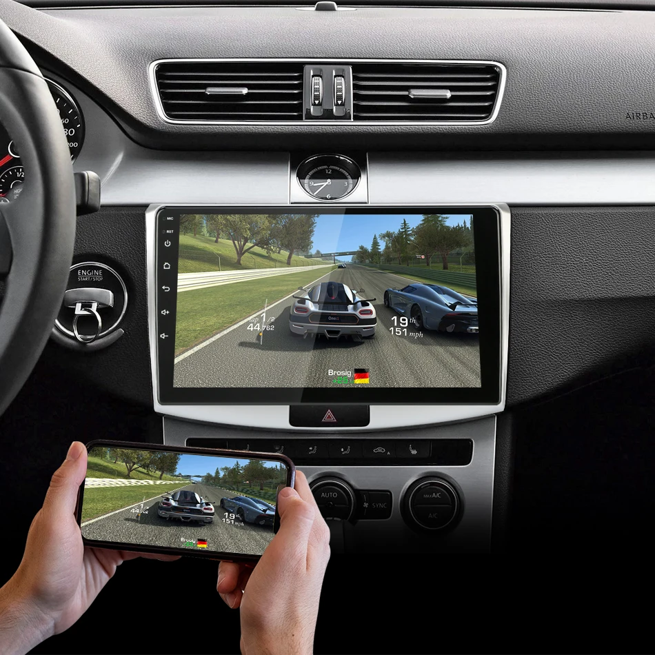 Android 8,1 автомобильный Радио мультимедийный плеер для VW Volkswagen Passat B7 B6 Magotan CC 2010- 2 Din Авторадио gps навигация RDS