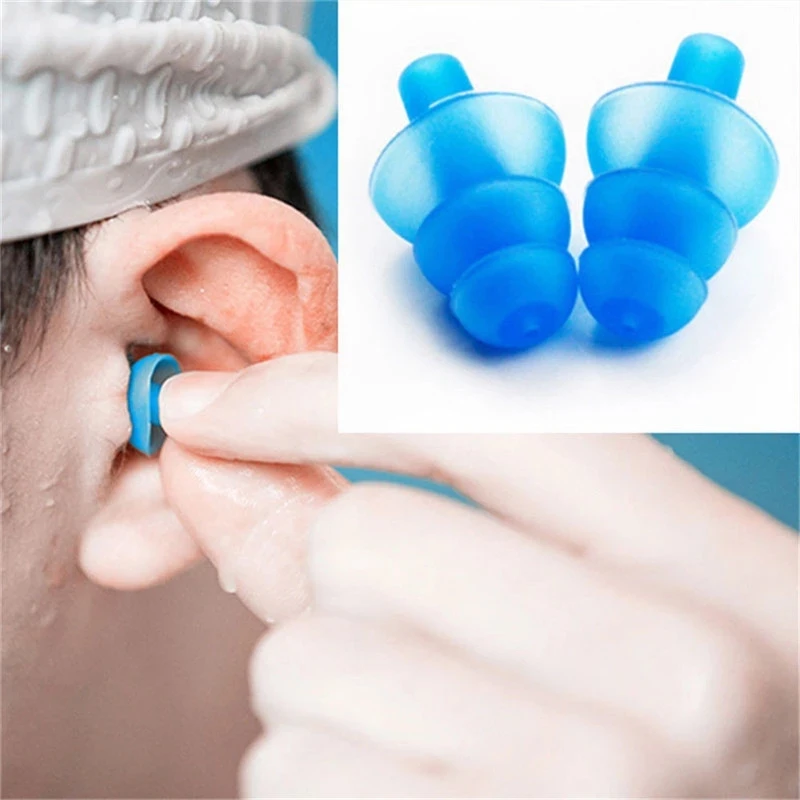 

Soft Silicone Ear Plugs Sound Insulation Ear Protection Earplugs Anti Noise Snoring Sleeping Plugs For Travel Noise Reduction