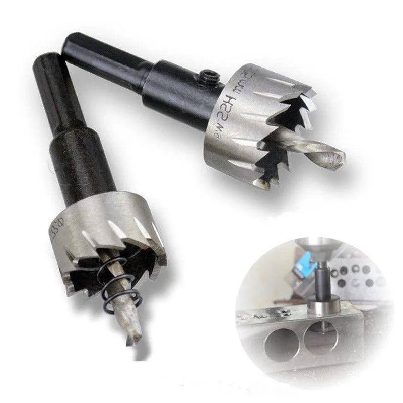 

5Pcs HSS Drills Bit Hole Saw Cutter Set Cuttting Stainless Steel Metal for Power Tools Metal Cutting Drill Bit Electrical Tool