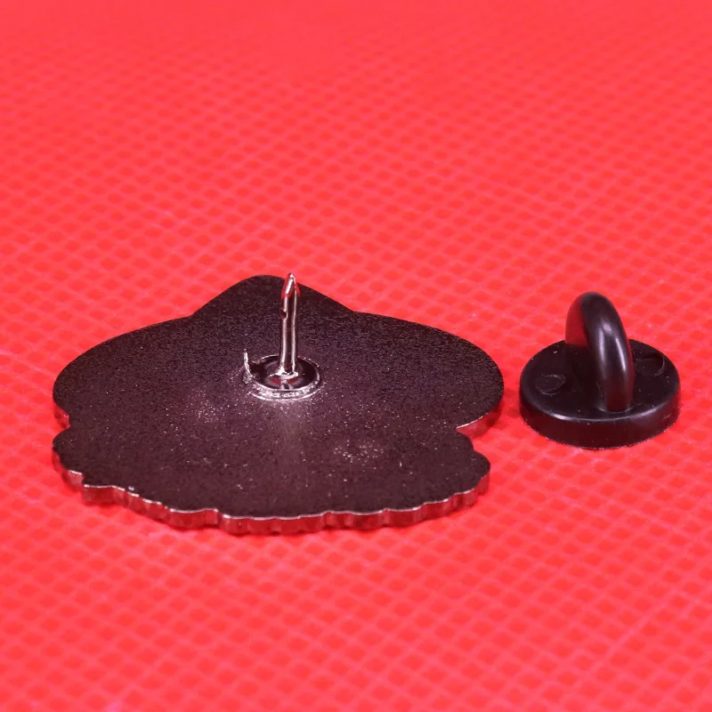 Милые пуффенберы барсук жесткая эмалированная булавка мультяшные рисунки