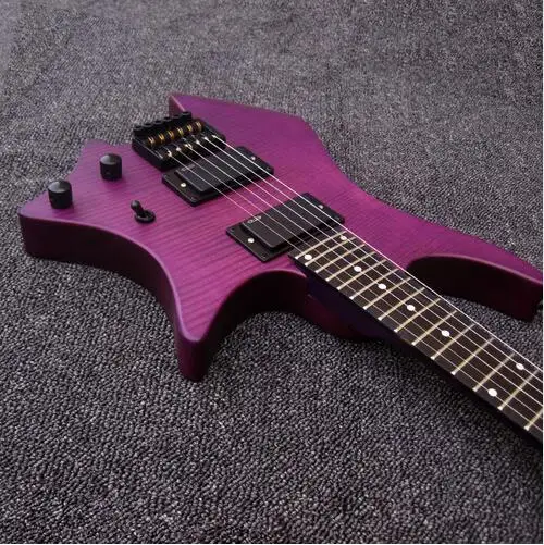 Завод+ Strandberg Boden OS6 6 струн фиолетовый Электрогитара без головки грифа strandberg безголовая гитара