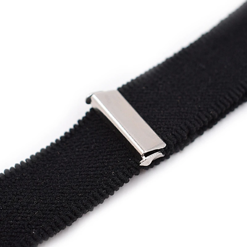

2Pcs/Set Y Style Elastic Leg Suspender Strap Shirt Stays Non-slip Locking Clamps