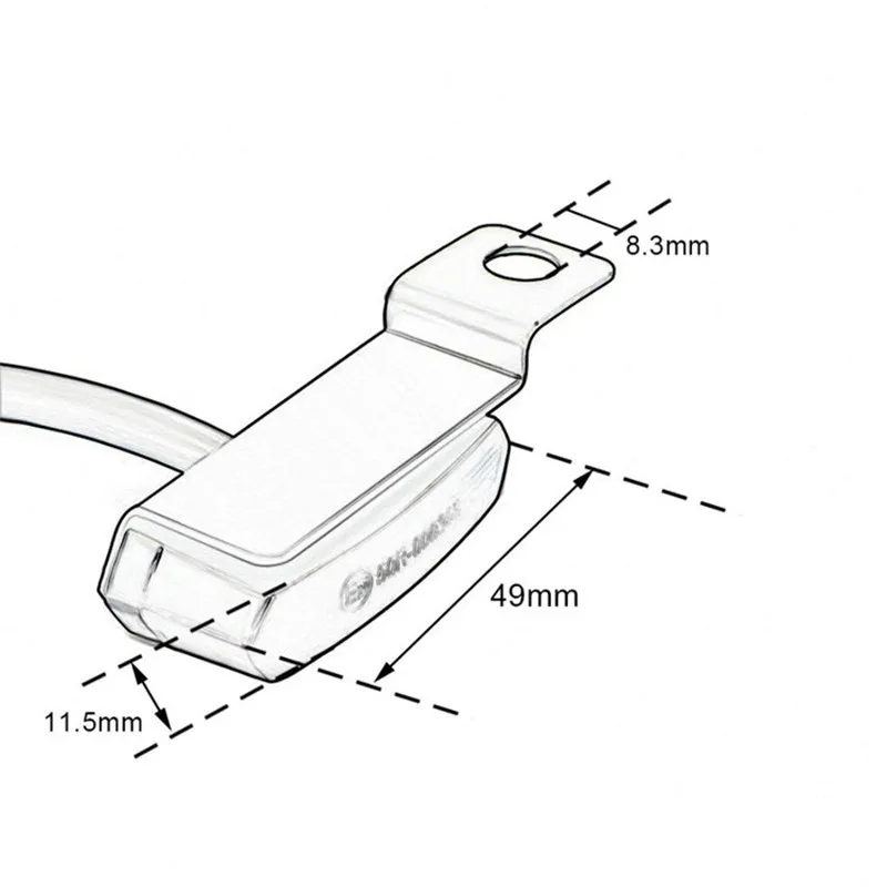 Пара мотоциклетных сигналов поворота сигнальная лампа модифицированные