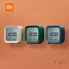 Будильник Xiaomi Cleargrass с умным контролем температуры и влажности, ЖК-дисплей, регулируемый ночник