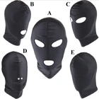 Маска-капюшон для взрослых, для ролевых игр, БДСМ