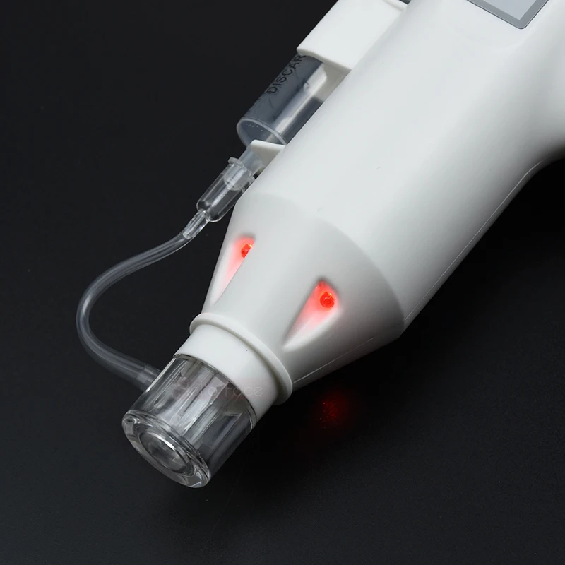 Нано Microneedling увлажняющий пистолет горячей и холодной инструмент лифтинга лица