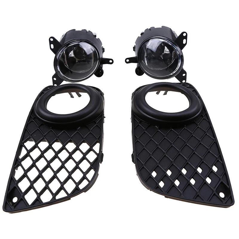 Автомобильная Решетка Переднего и нижнего бампера POSSBAY + Галогенные