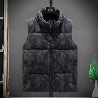 2022 new mens vest jacket men autumn warm sleeveless jackets male winter casual waistcoat vest plus size brand clothing mj32