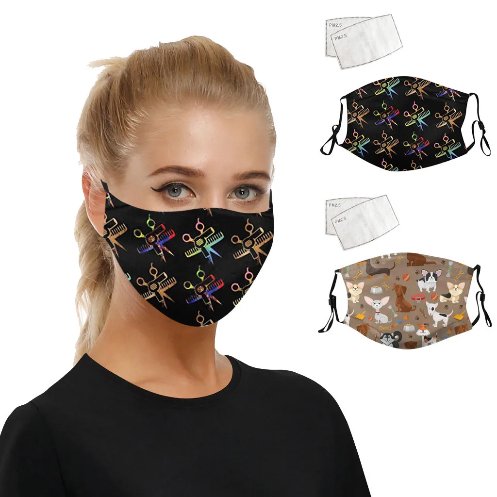 Мужские и женские маски для рта креативная теплая Пыленепроницаемая маска с