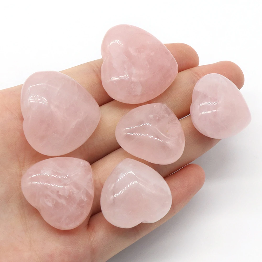 Натуральные бусины из розового кварца драгоценные камни свободные драгоценных