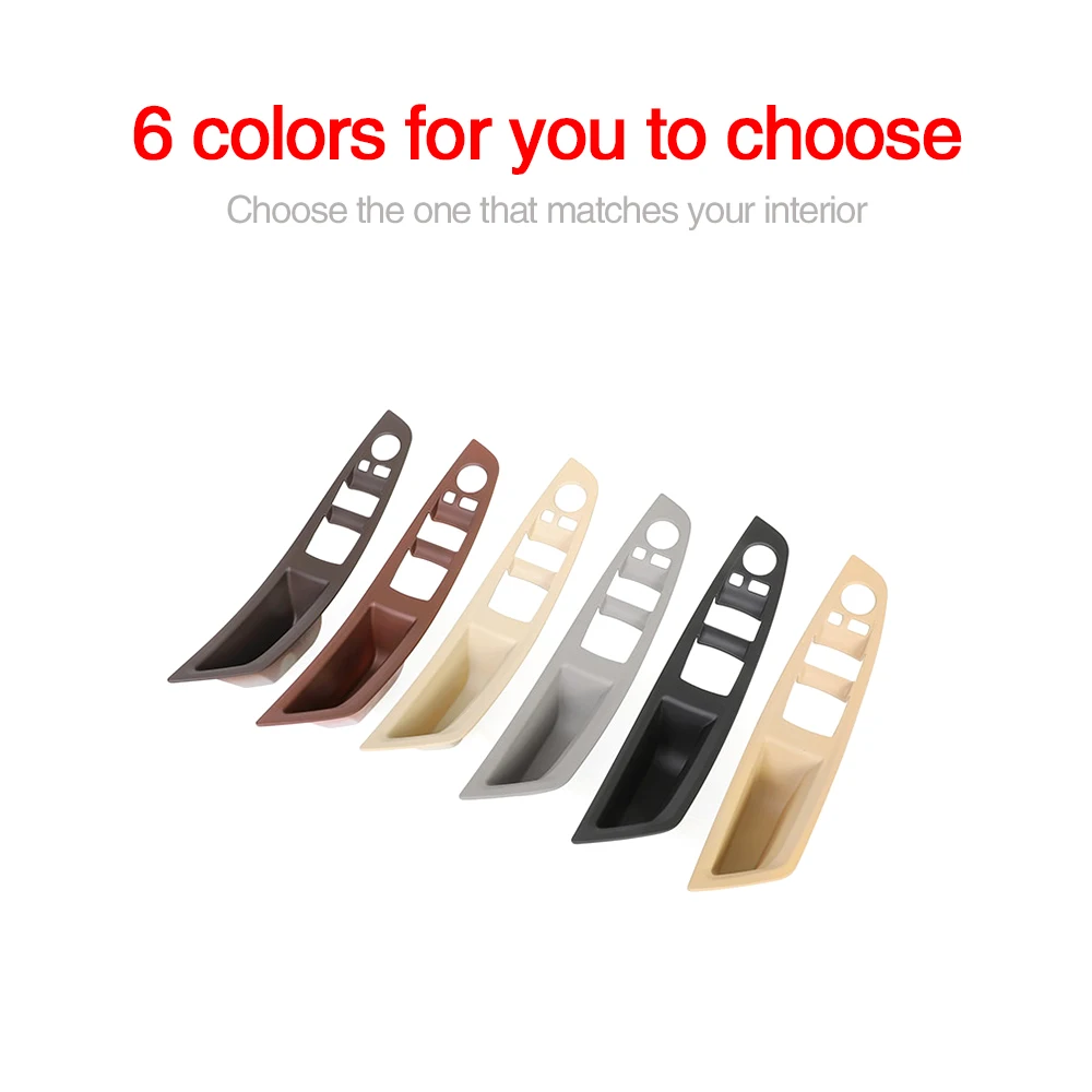 

Left-hand driving door panel decorative sticker handle is suitable for BMW f10 f11 owner driving door design LHD non-destructive