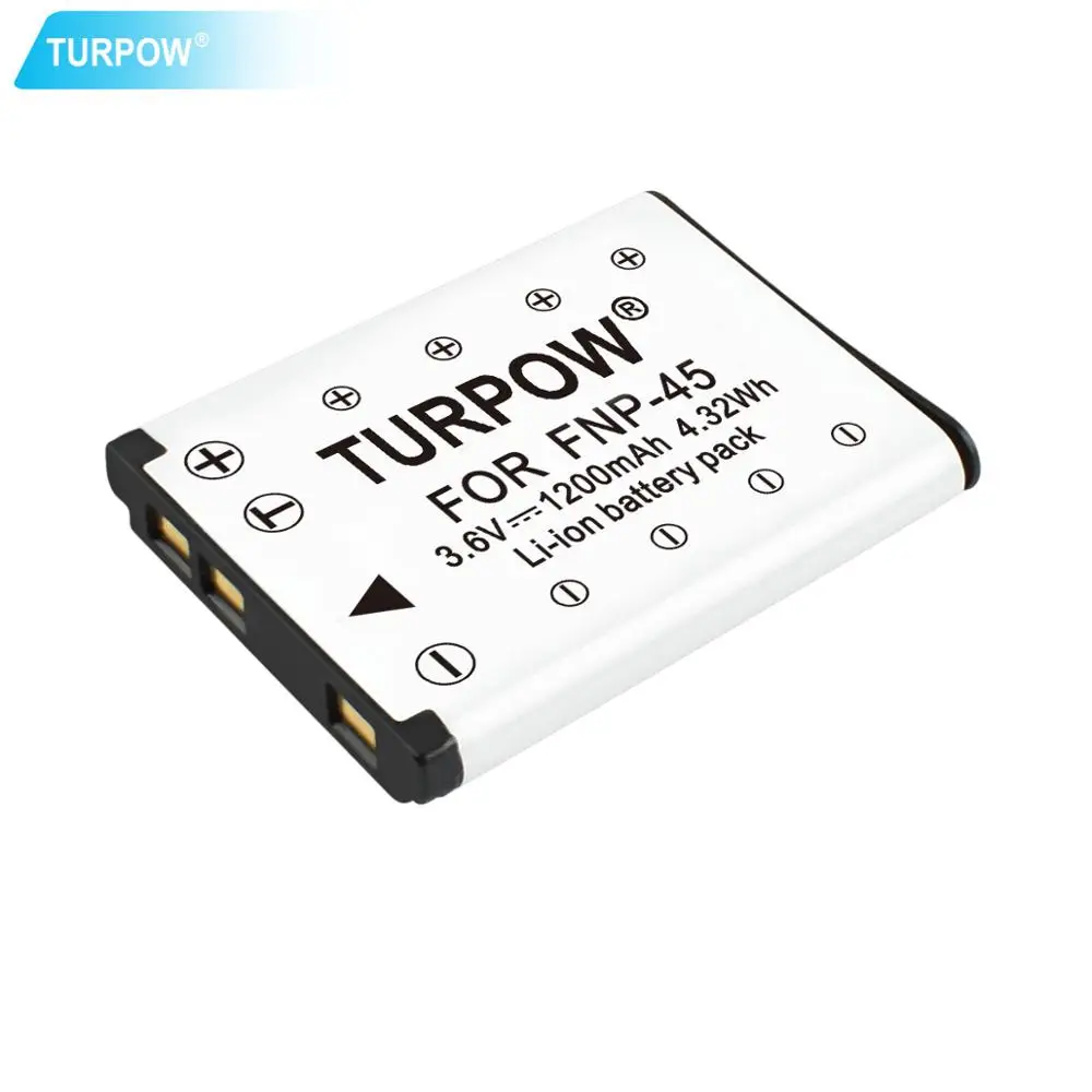 Turpow Li 40B ion аккумулятор 42B Батарея для цифровой камеры Olympus NP 45 Nikon EN EL10 D Li63 Li108 80 CNP80