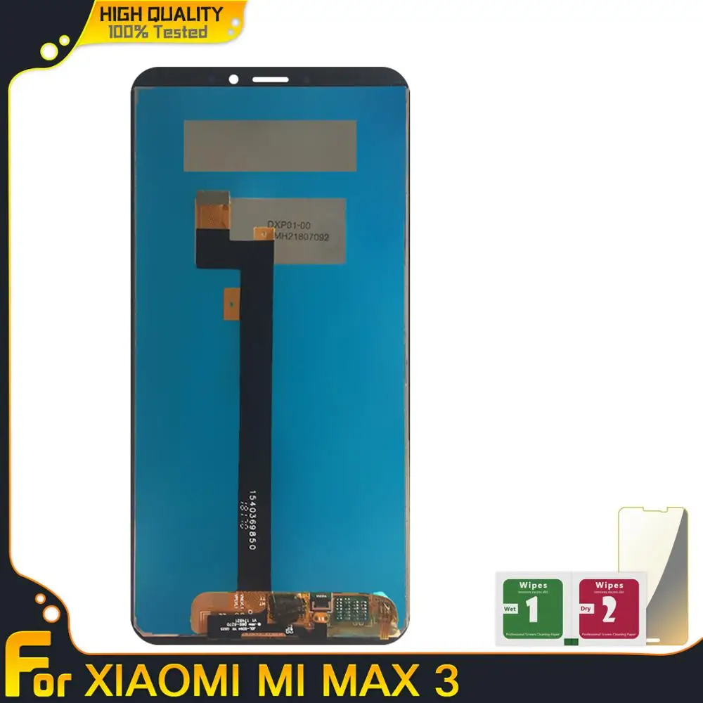 Высококачественный 100% протестированный рабочий ЖК дисплей для Xiaomi Mi Max 3 LCDs MI MAX3