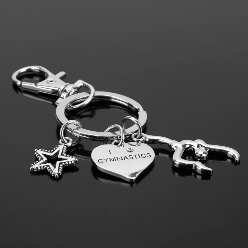 Гимнастический спортивный брелок для ключей влюбленных она верила что сможет