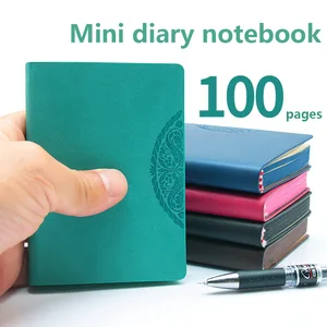 Блокнот в мягкой обложке 1 шт., милый ежедневник, еженедельный планер, аксессуары для школы и офиса, школьные принадлежности, блокнот А7 для студентов