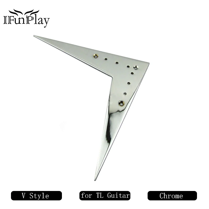 Летающий V стиль электрическая гитара мост задняя часть пластина для TL