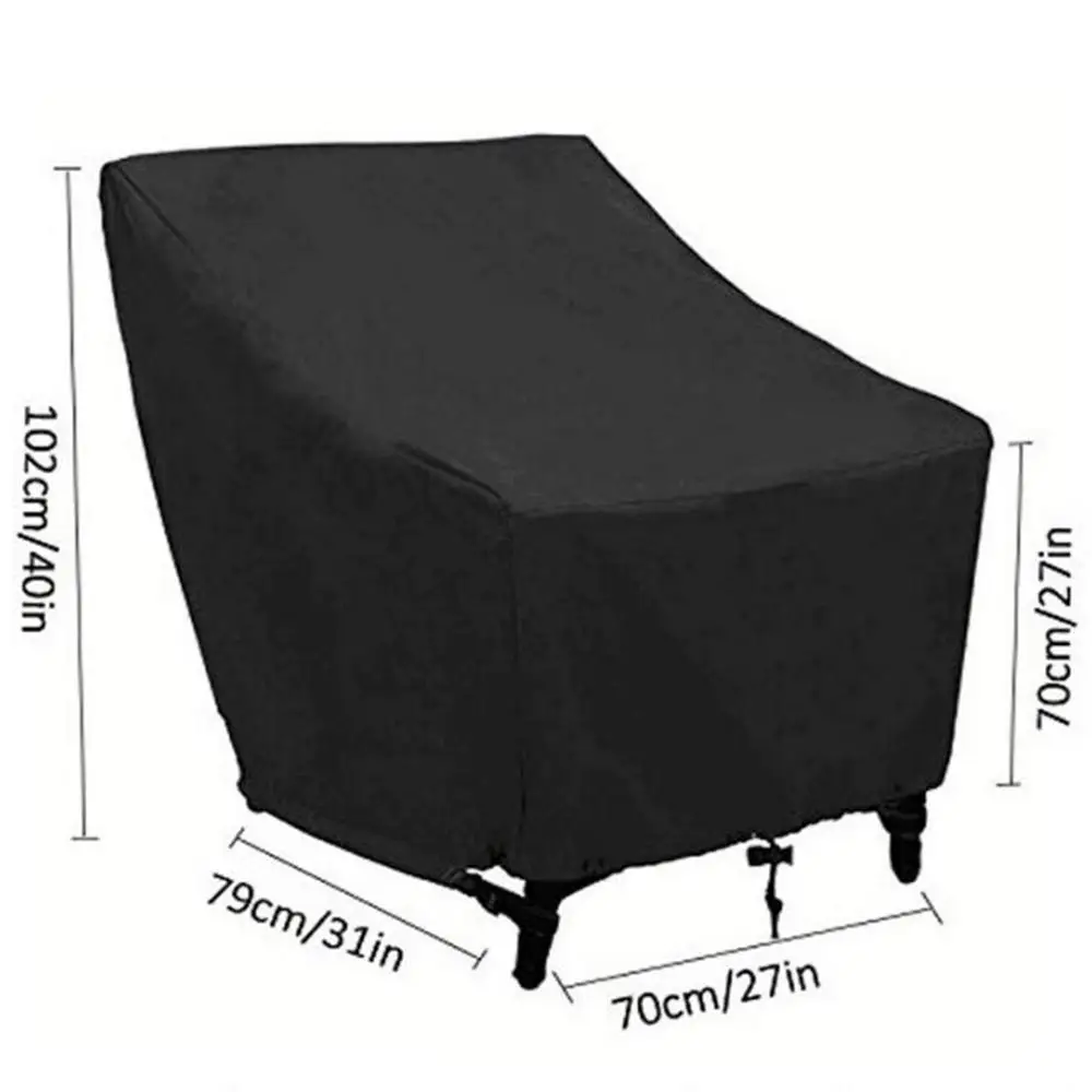Водонепроницаемый чехол из ткани Оксфорд для уличного кресла пылезащитный