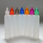 5 шт., пустая пластиковая бутылка-капельница, 30 мл