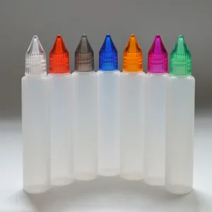 5 шт., пустая пластиковая бутылка-капельница, 30 мл