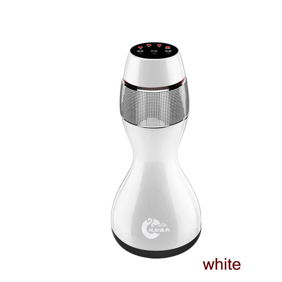 Заряжается камень игольчатый нагревательный очищающий массажер электрический