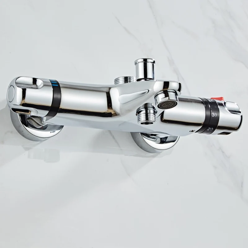 Смеситель для душа s смеситель ванны Термостатический ванной настенный