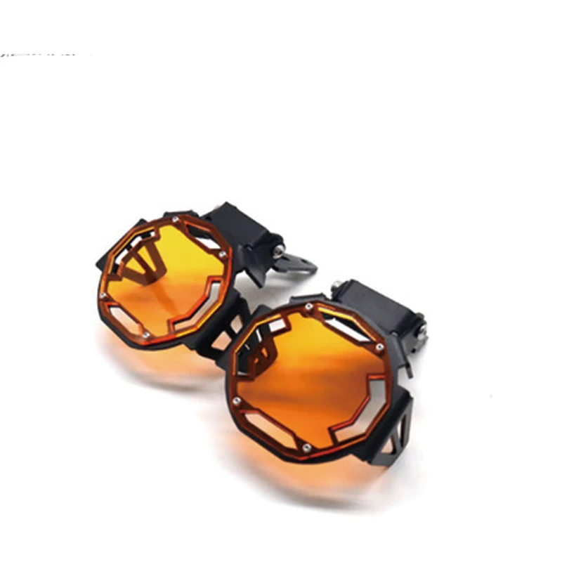 Мотоцикл противотуманные лампы светильник крышка гвардии решетка протектор для