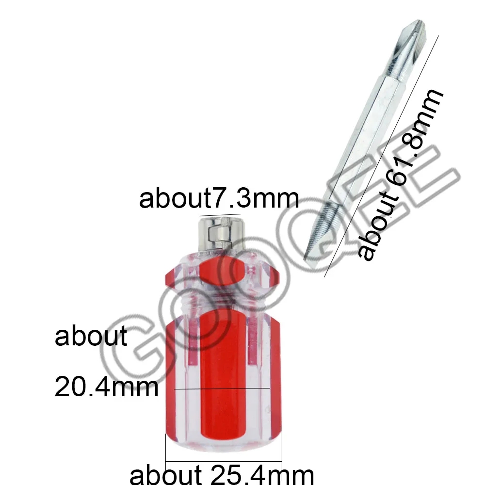 Отвертка двойного назначения с шлицей/Phillips 1 шт. отвертка храповым механизмом