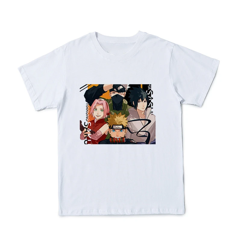 

Japanese Anime Naruto Oversized Men'S T-Shirt 3D Printing Fashion Short-Sleeved Comfortable And Breathable Hip-Hop Style 110-6XL