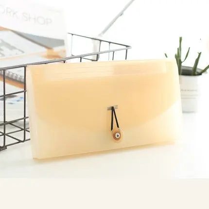 Beige Сортировщик, Сумка для документов, ПВХ сумка, Мульти карманный органайзер для файлов, папок для документов, счета-фактуры, органайзер, сумки для документов - Цвет: Beige