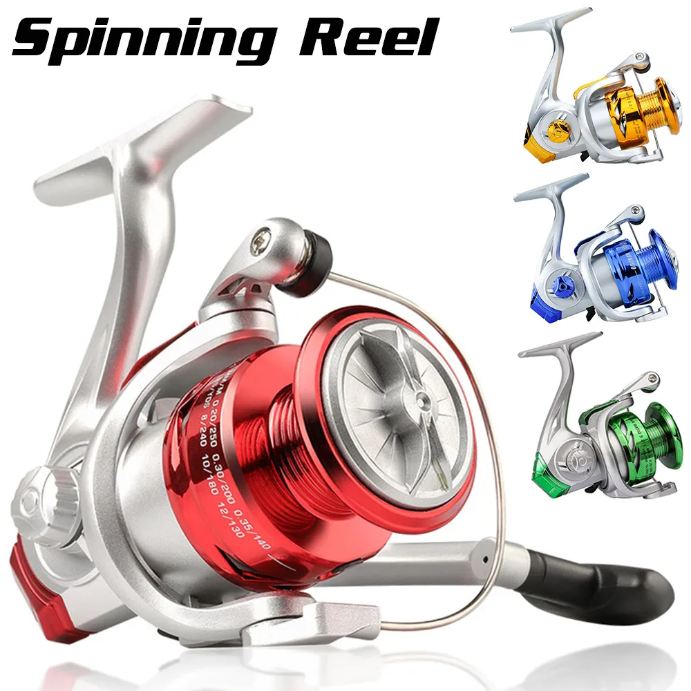 

Spinning Fishing Reel 9+1 BB 5.2:1/4.7:2 Gear Ratio Ultra Light Fishing Reel Left/Right Handle Inter-Changeable for Bass Fishing