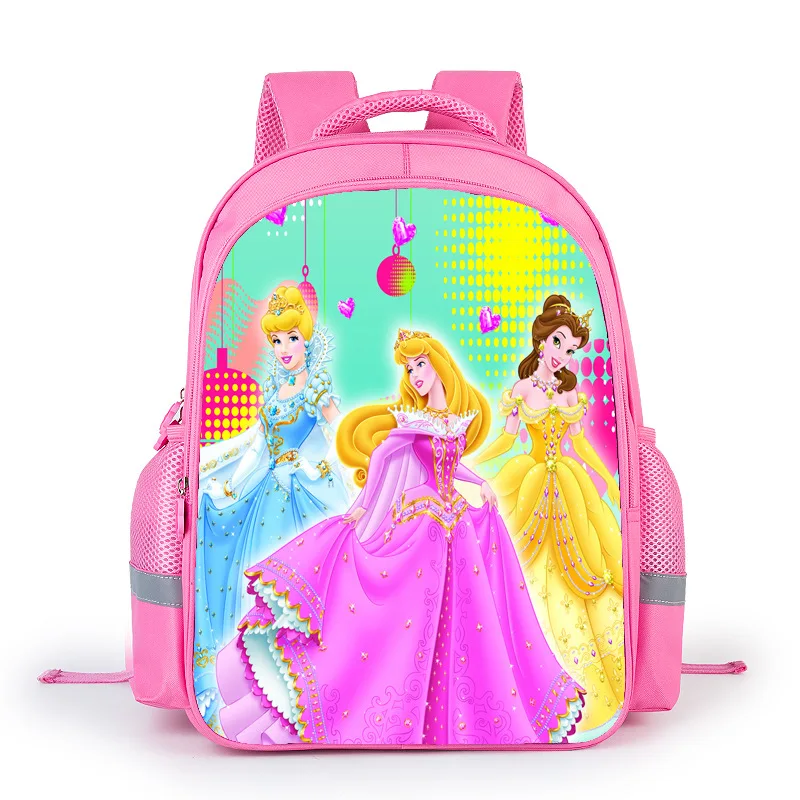 Школьные ранцы для девочек детские рюкзаки Disney принцесс 16 дюймов|Школьные ранцы|