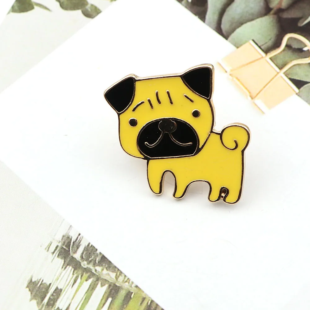 Броши ювелирные изделия значок воротник эмаль булавка куртки свитер корги