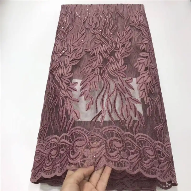 Французская нигерийская кружевная ткань высокого качества Тюль африканская
