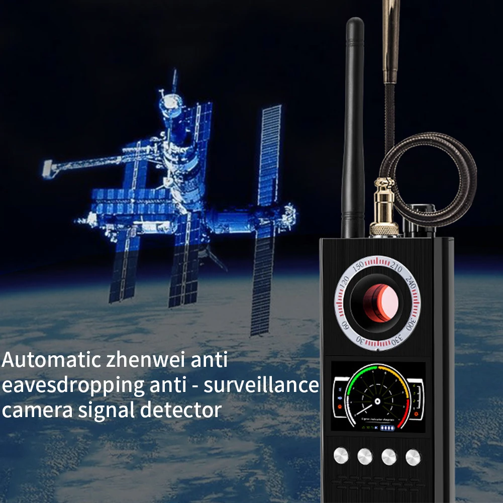 

Audio Infrared Office Camera Detector Business Negotiation RF Frequency Scan Signal Alarm Anti Wiretapping Automatic Bug Finder