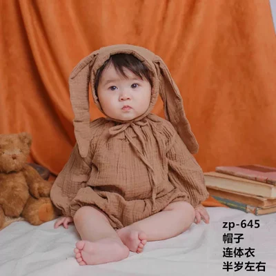 SS-9 Baby Boy Girl Photo Shoot Hat+Pant Sets Clothes Infant Photography Cartoon Costume Birthday Party Wear Kids Photo Props - Цвет: SS-9