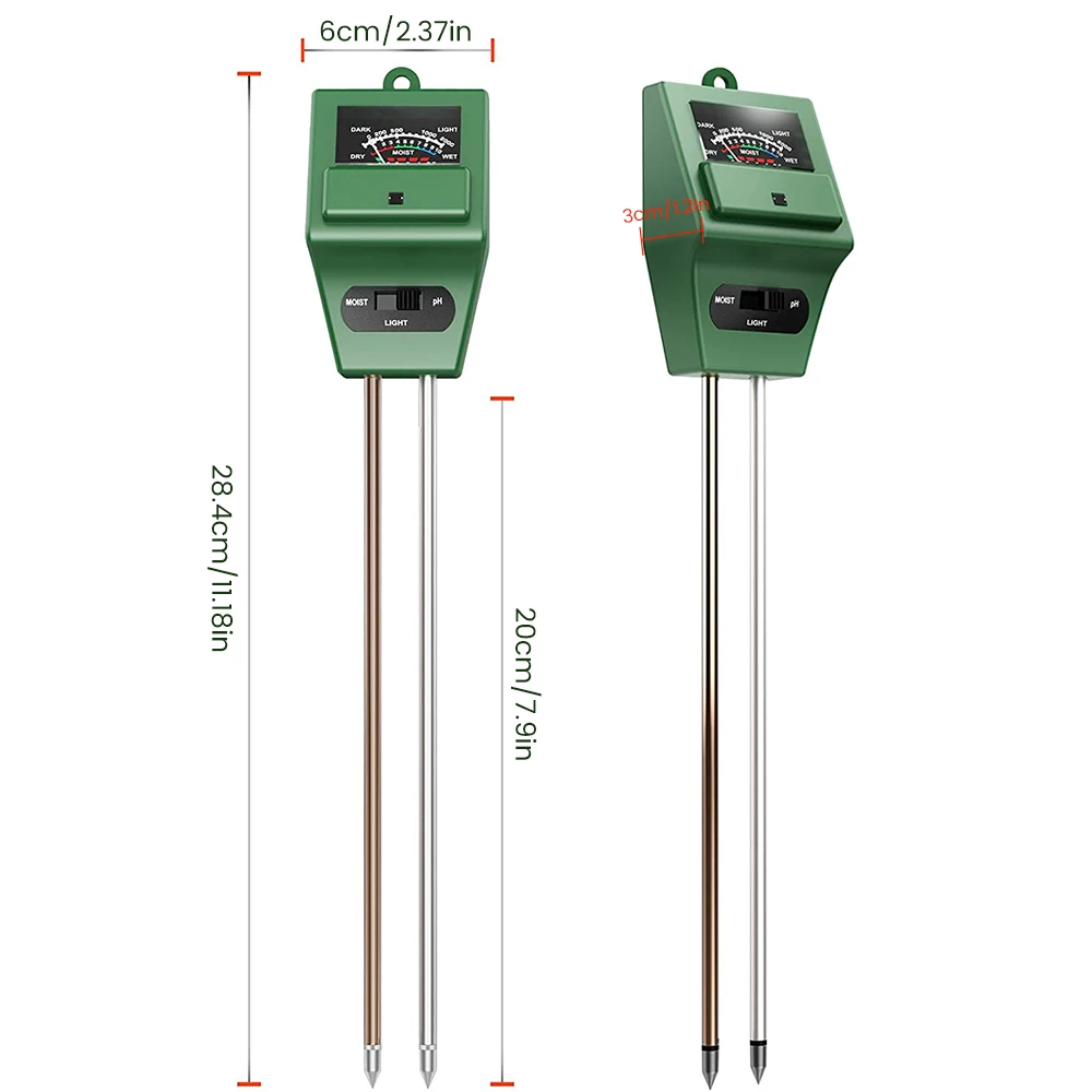 

8pcs Mini Garden Hand Tools Multi-Function Succulent Plants Transplanting Outdoor Bonsai Tools Soil PH Tester Meter Garden Tools