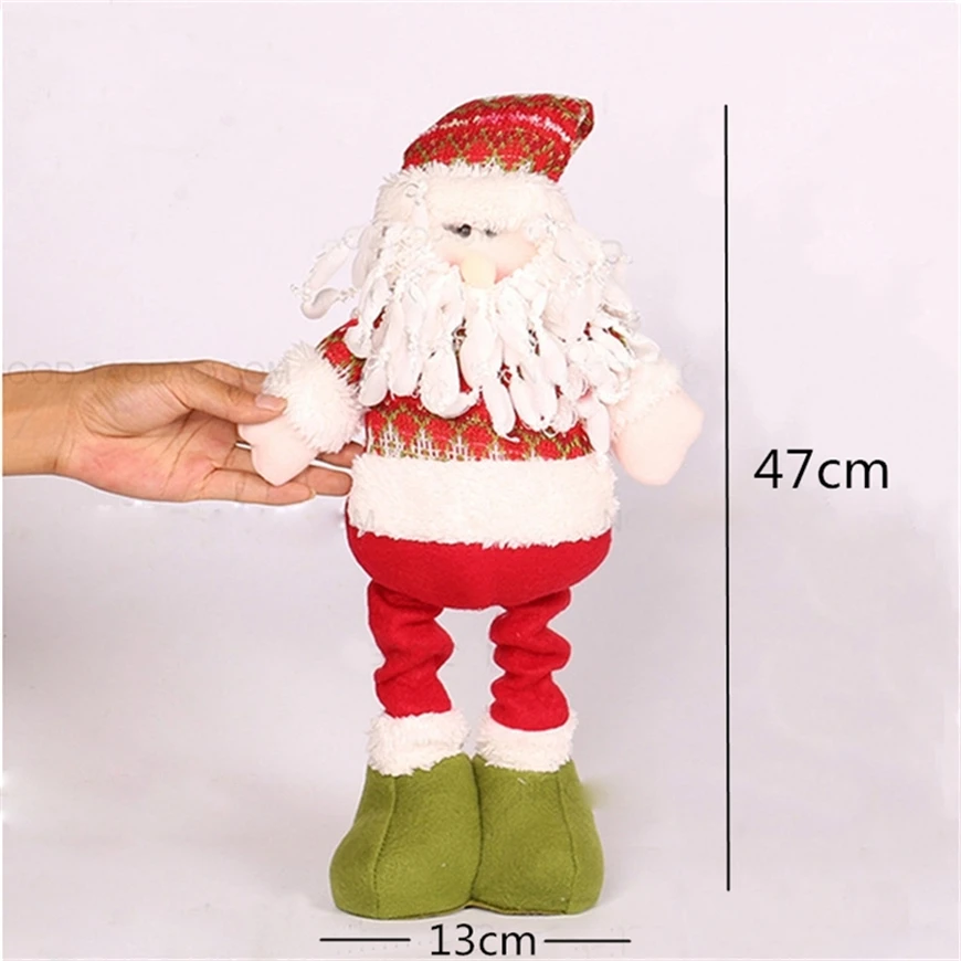 47 см Санта Клаус рождественские украшения для дома большая кукла игрушка елки