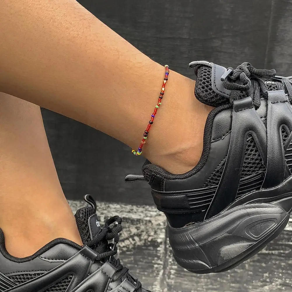 Бусины ярких цветов в стиле бохо E6M6 | Украшения и аксессуары